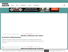 Tablet Screenshot of finanzalive.com